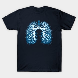 I Breathe Music | Artistic Lungs T-Shirt